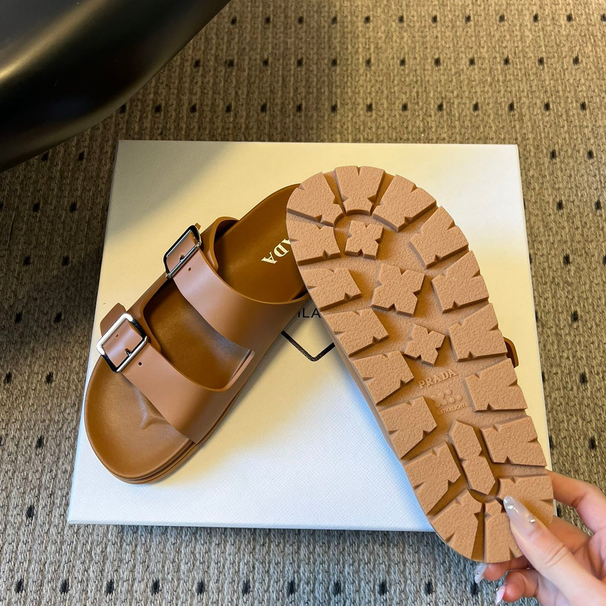 PD LOGO SANDALS