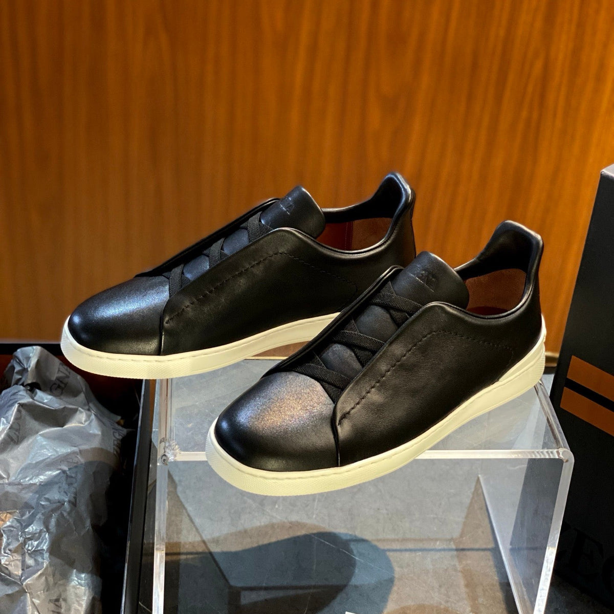 ZEGN TRIPLE STITCH SNEAKER
