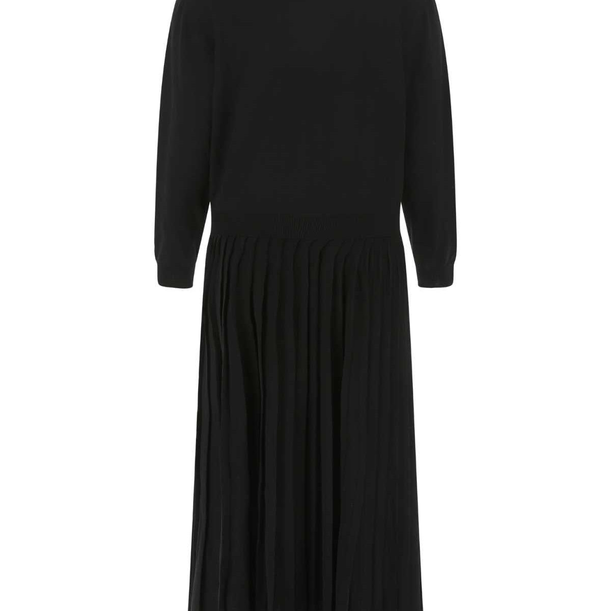 PRADA Stretch Wool Blend Mini Dress
