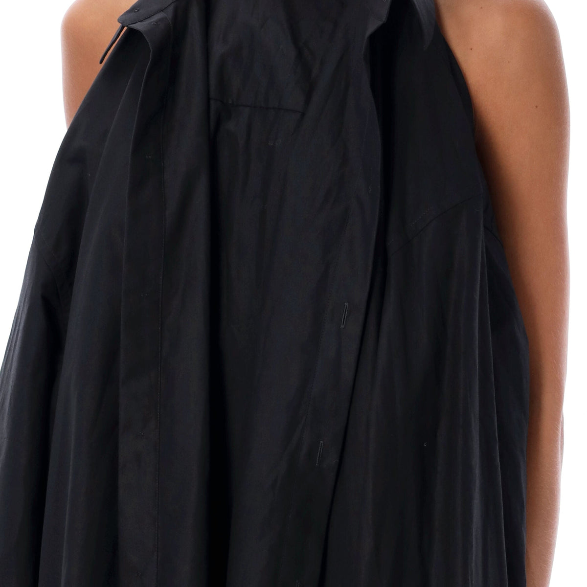 BALENCIAGA Suspended Mini Shirt Dress