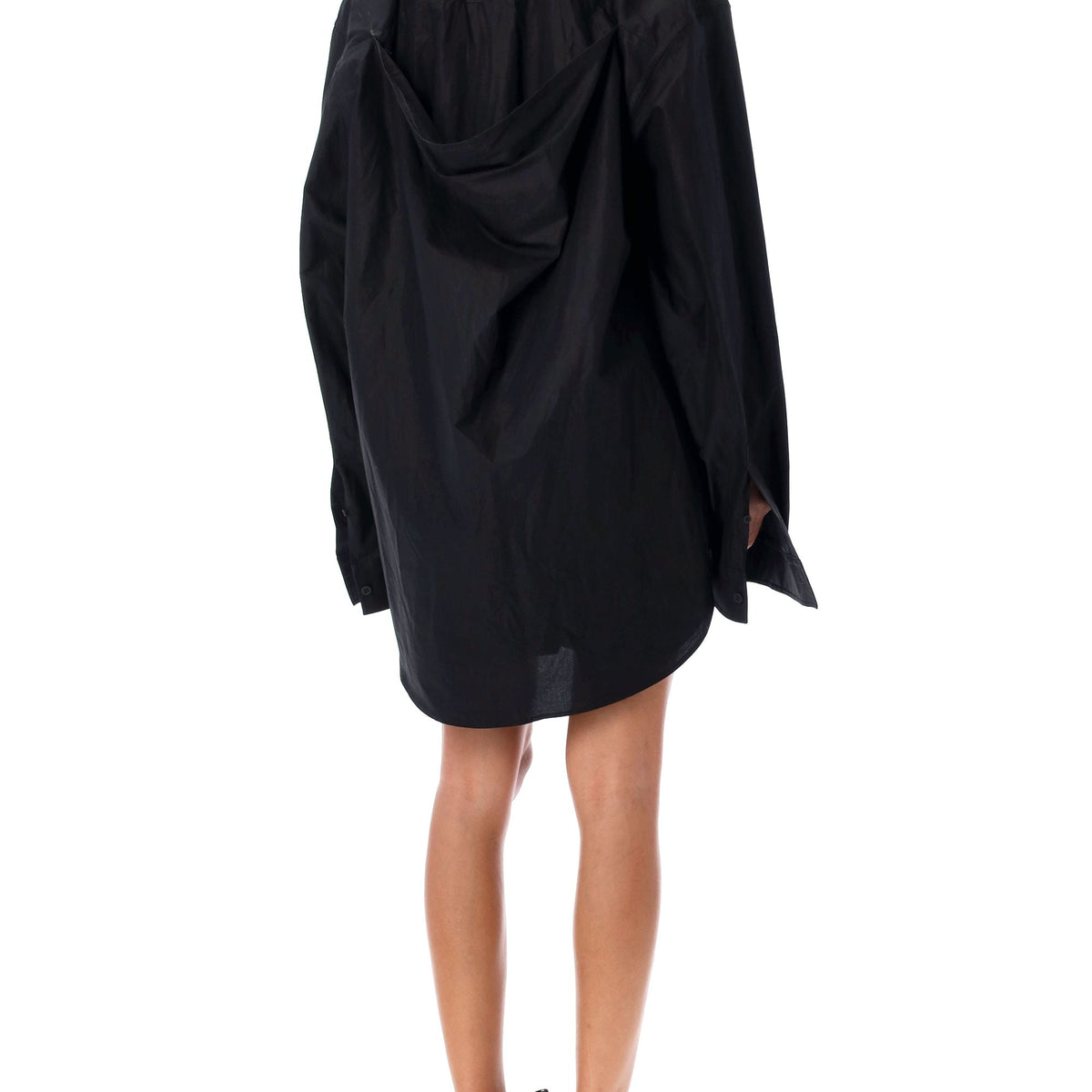 BALENCIAGA Suspended Mini Shirt Dress