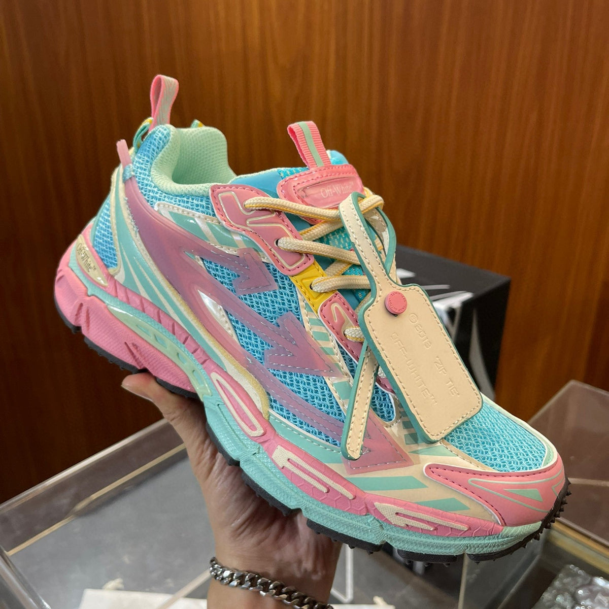 OFF W x VIRGIL ABLOH TRAINERS