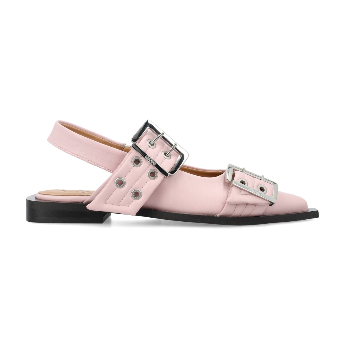 FEMININE BUCKLE BALLERINAS