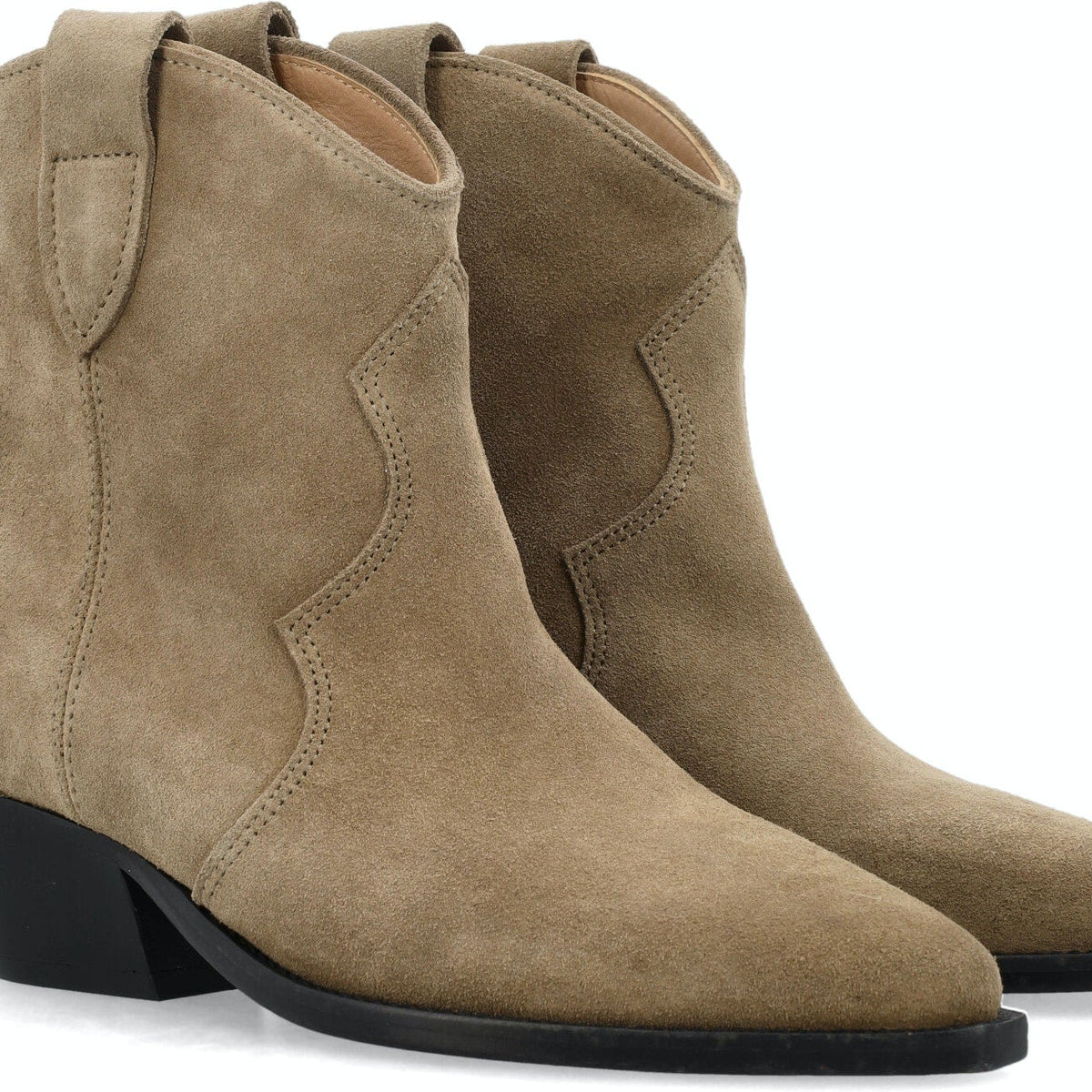 DEWINA LEATHER ANKLE BOOTS