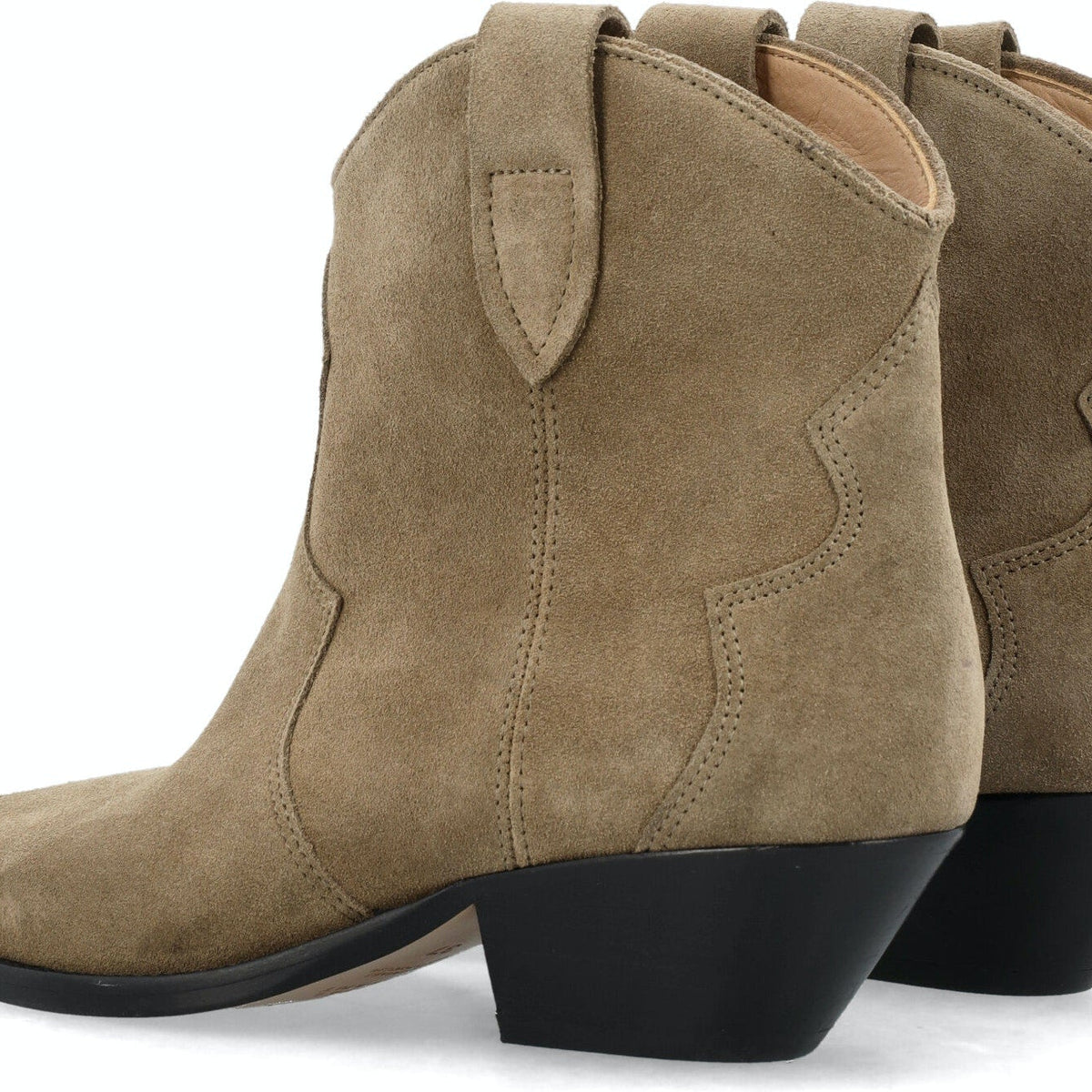 DEWINA LEATHER ANKLE BOOTS