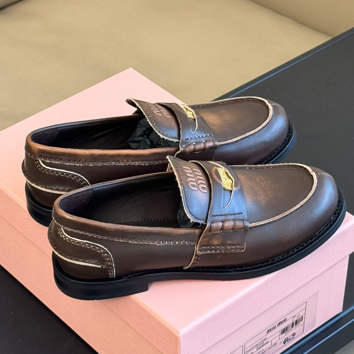 MIU M LOAFERS
