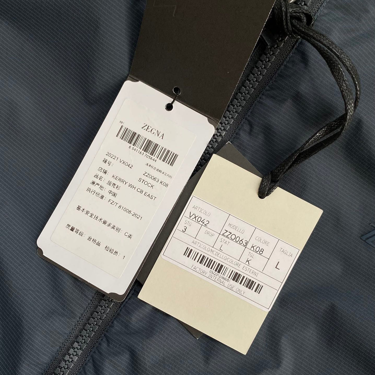 ZEGN JACKET