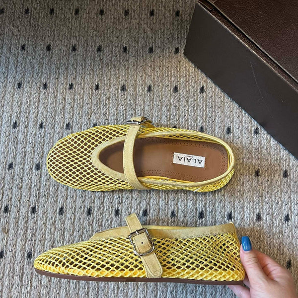 ALAIA BALLET FLATS