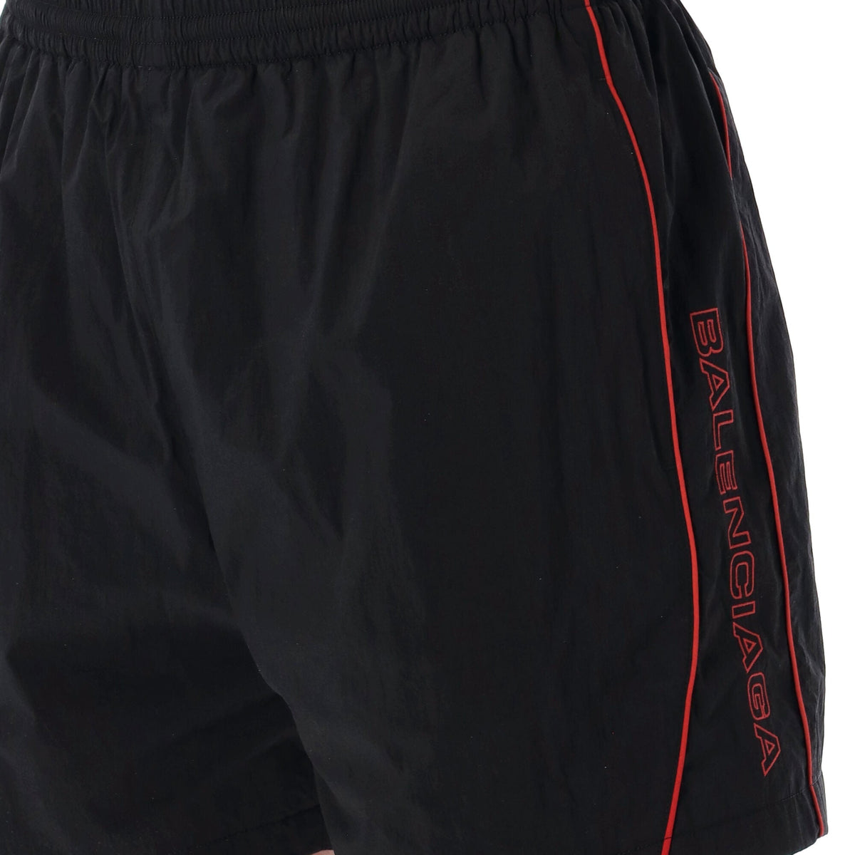BALENCIAGA Men's Polyamide Track Short Mini