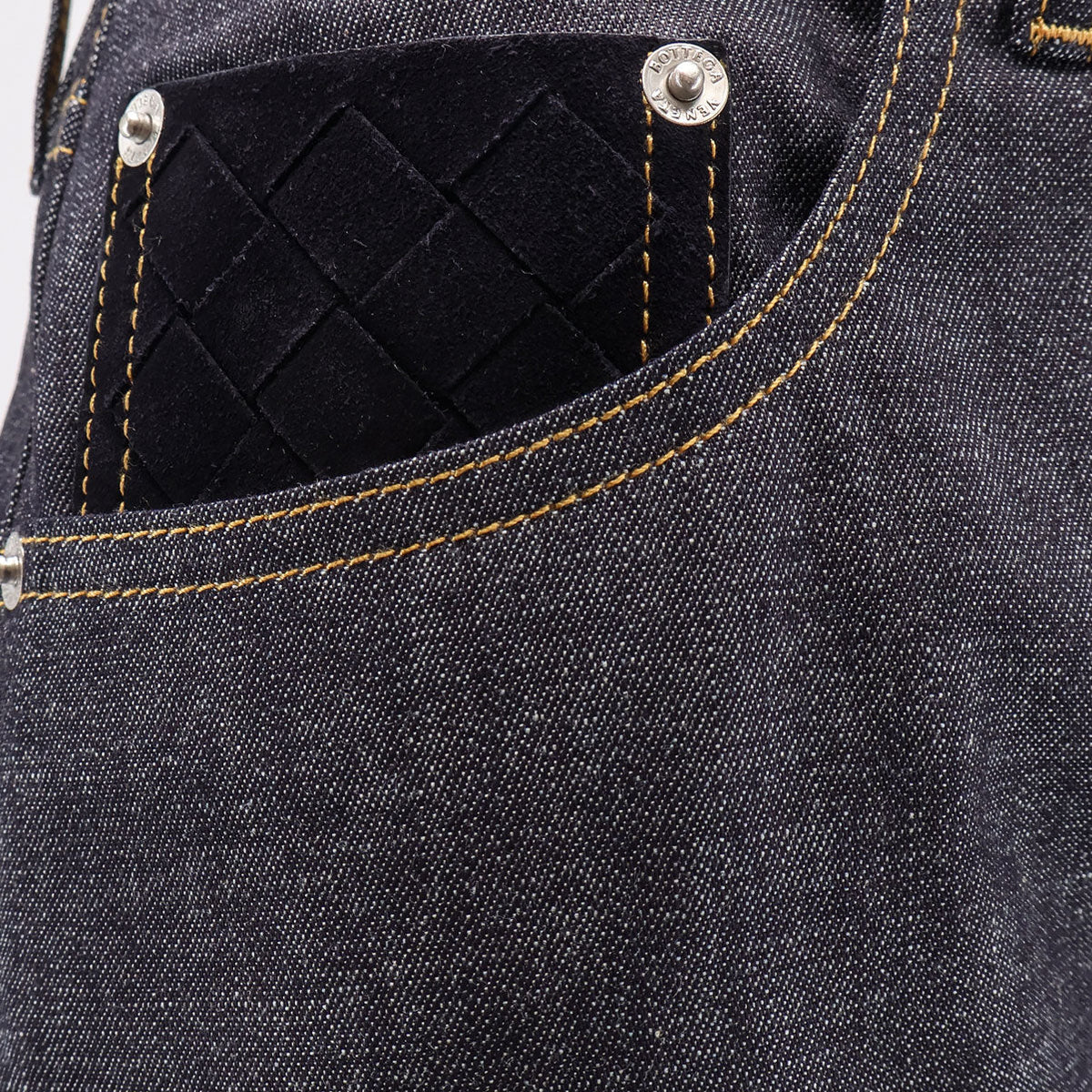 Bottega Veneta Women Turned Up Jeans With Straight Leg