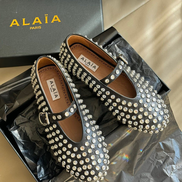 ALAIA BALLET FLATS