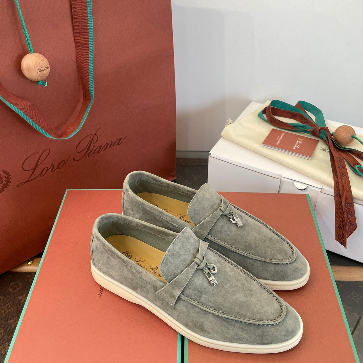 LORO P SUMMER CHARMS LOAFERS