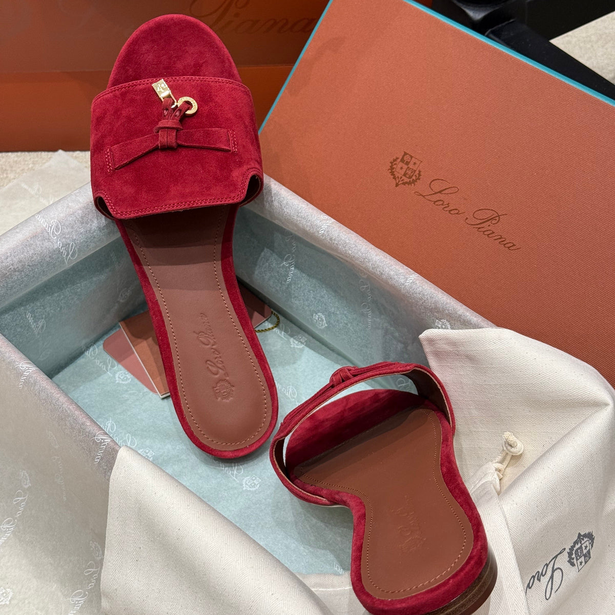 LORO P SUMMER CHARM SLIPPER