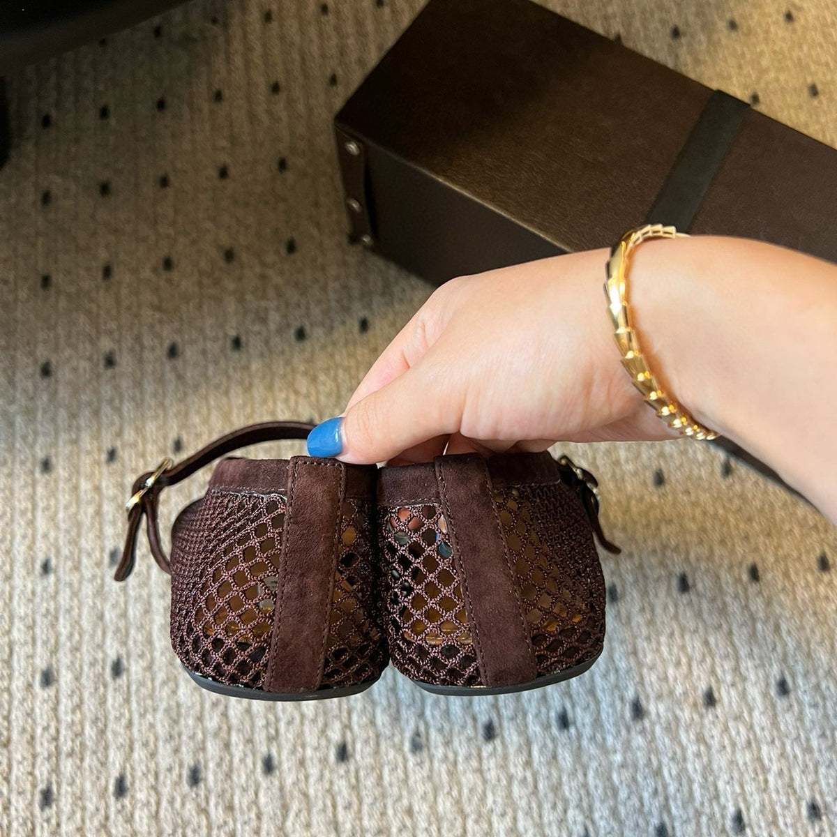 ALAIA BALLET FLATS