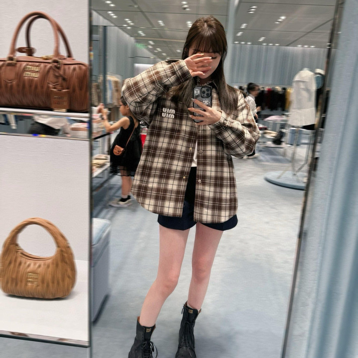 MIU M SHIRT JACKET