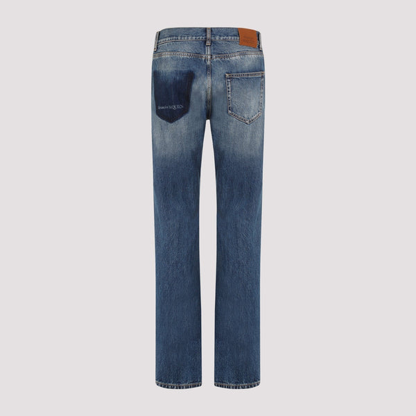Alexander Mcqueen Cotton Jeans Men