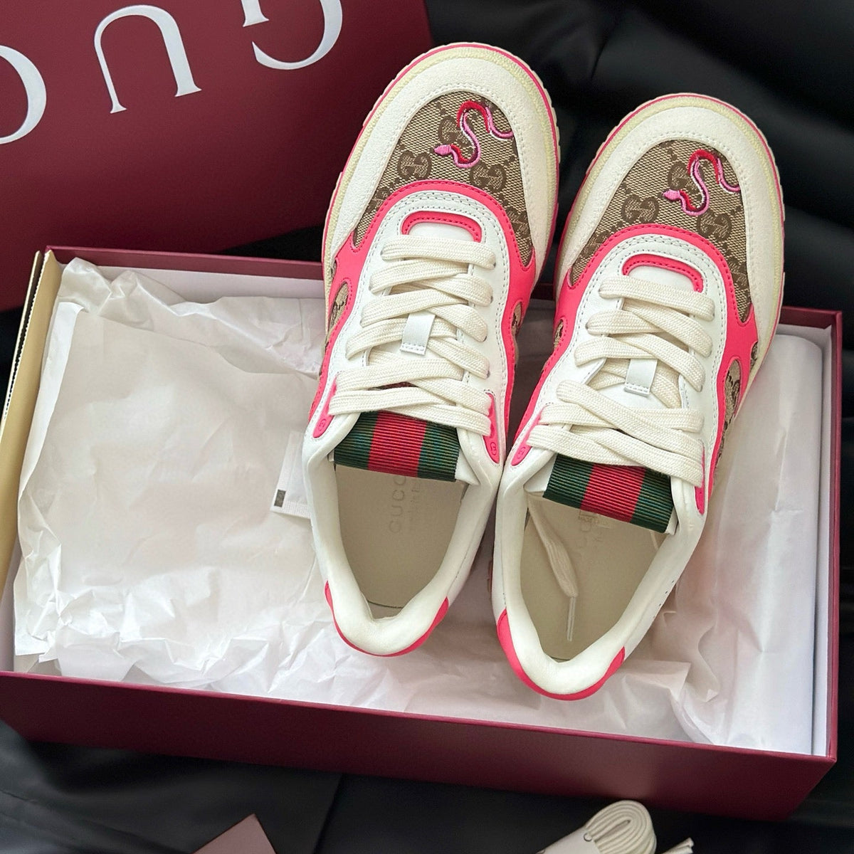 GG RE WEB SNEAKER