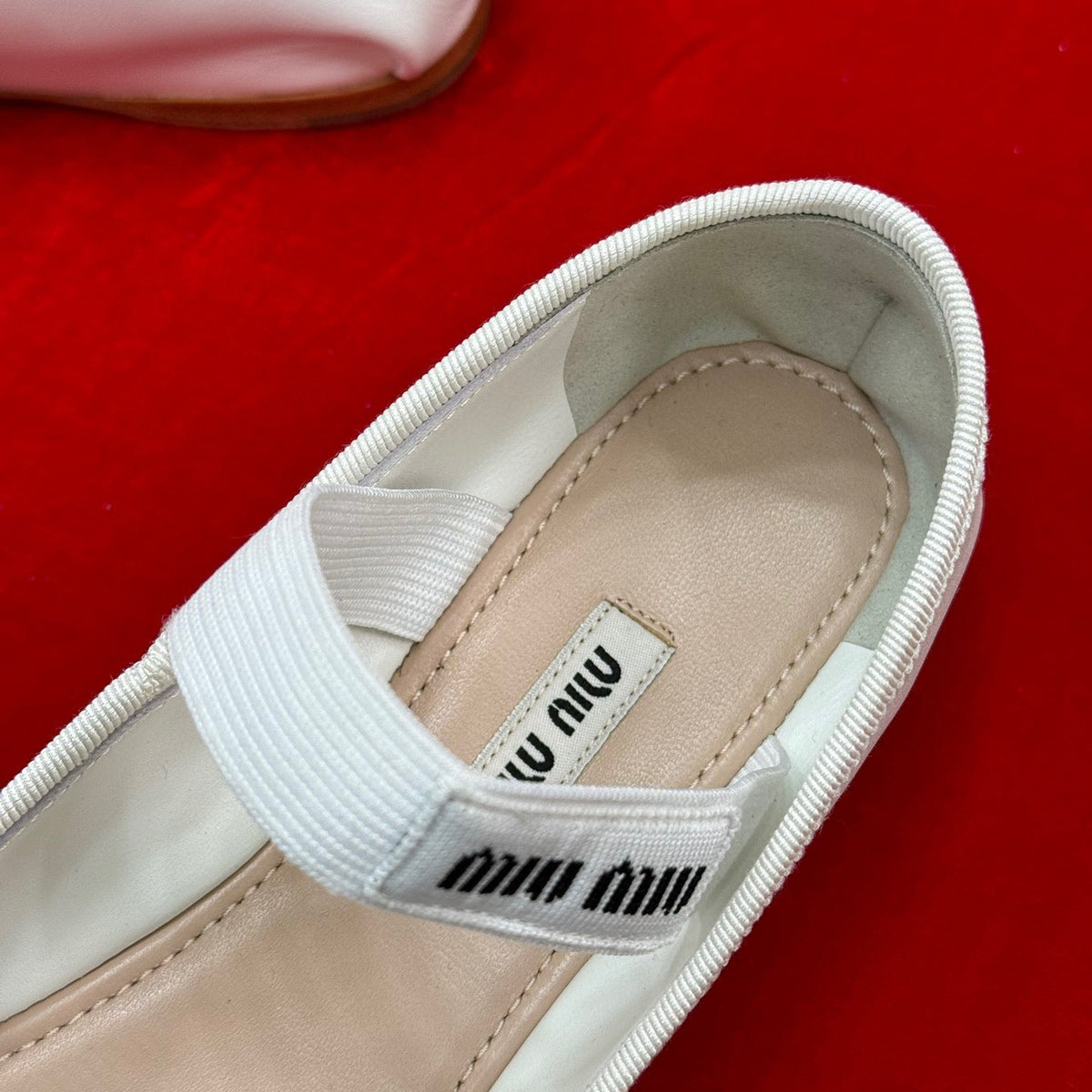MIU M BALLERINA FLATS
