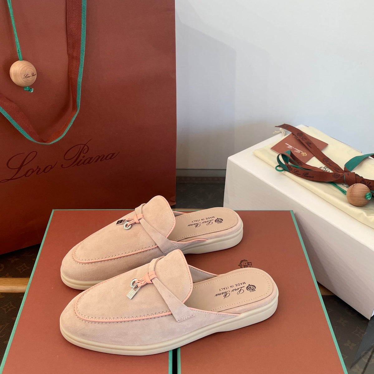 LORO P SUMMER CHARMS LOAFERS