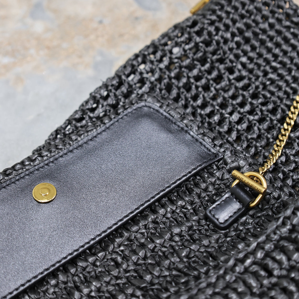SL ICARE IN RAFFIA BAG