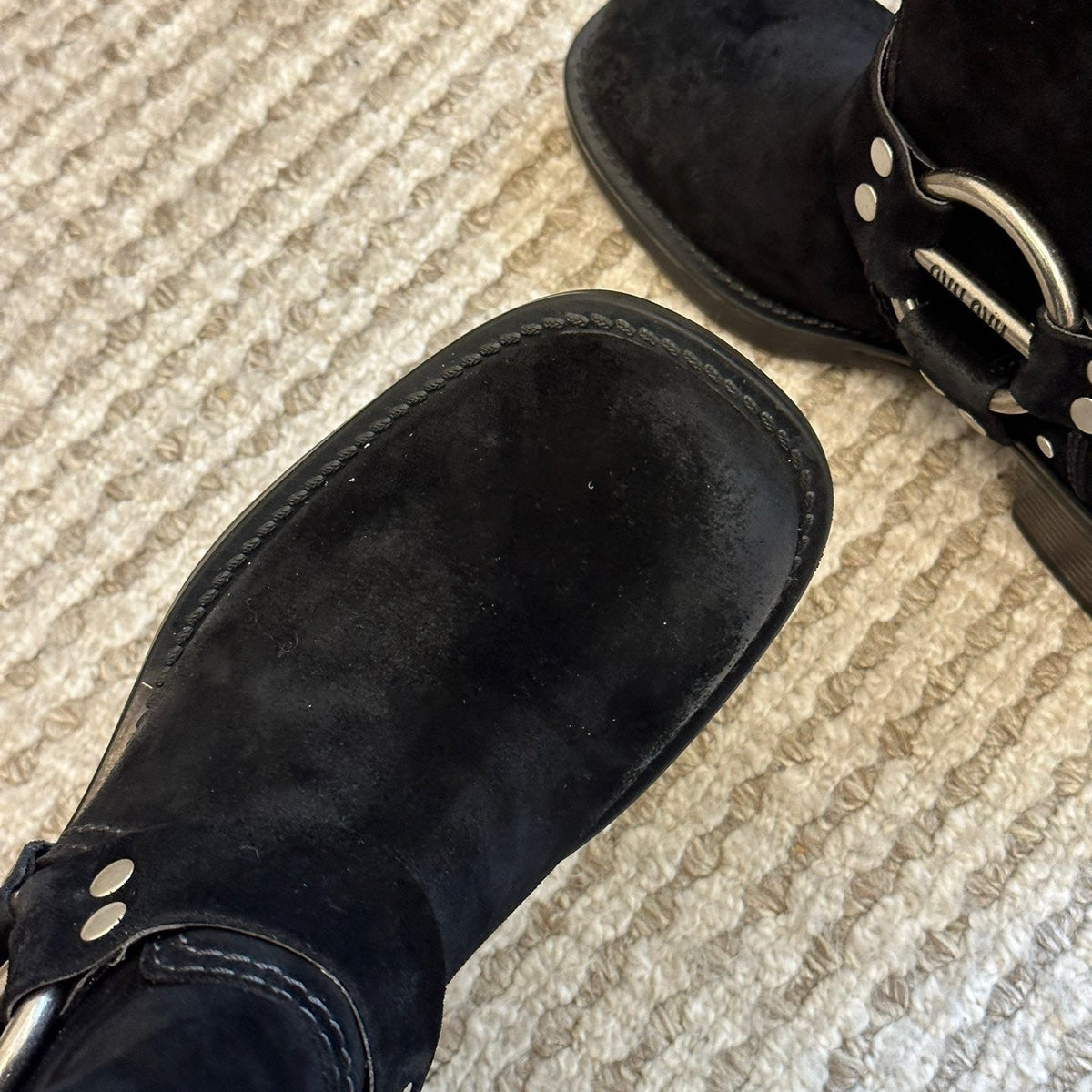 MIU M BOOTS