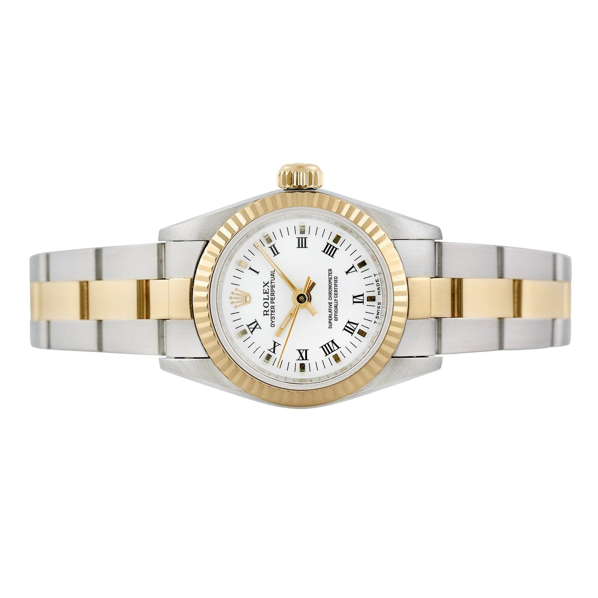 Rolex Ladies Two-tone Oyster Perpetual, item #25