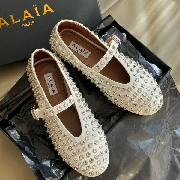 ALAIA BALLET FLATS