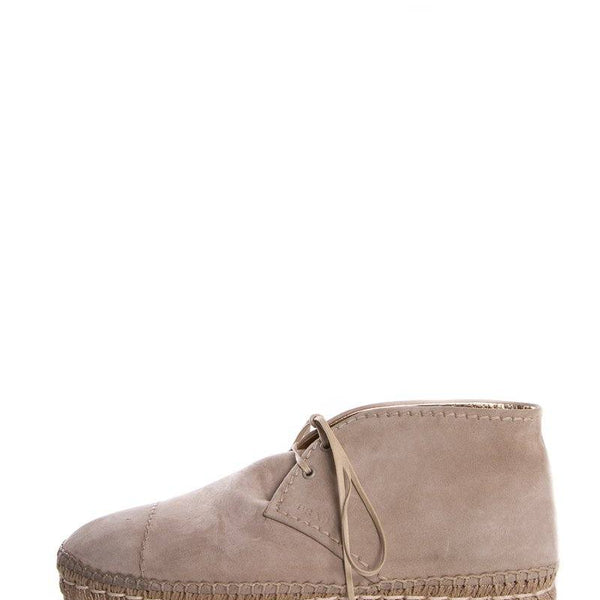 38 Prada Tan Espadrille