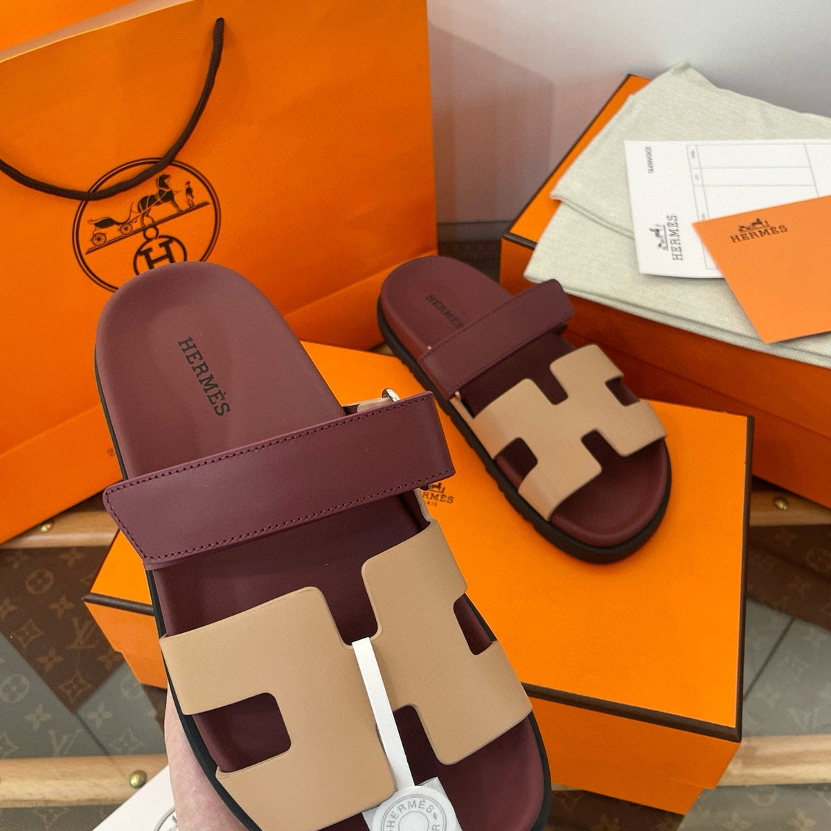 HERM CHYPRE SANDALS