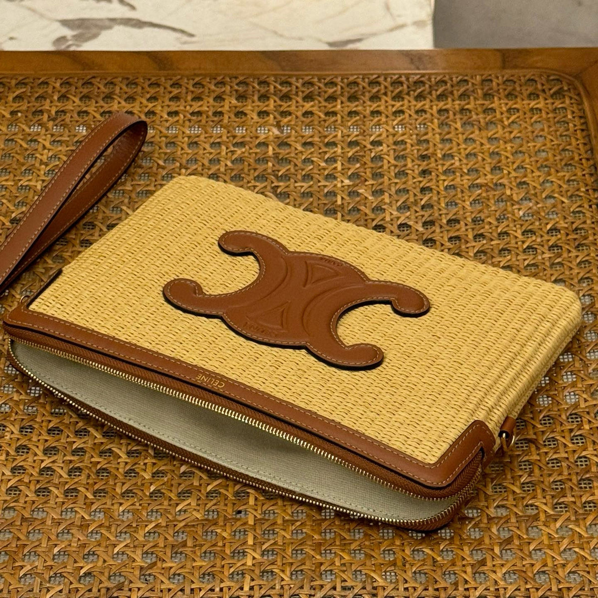 CEL SMALL POUCH WITH STRAP