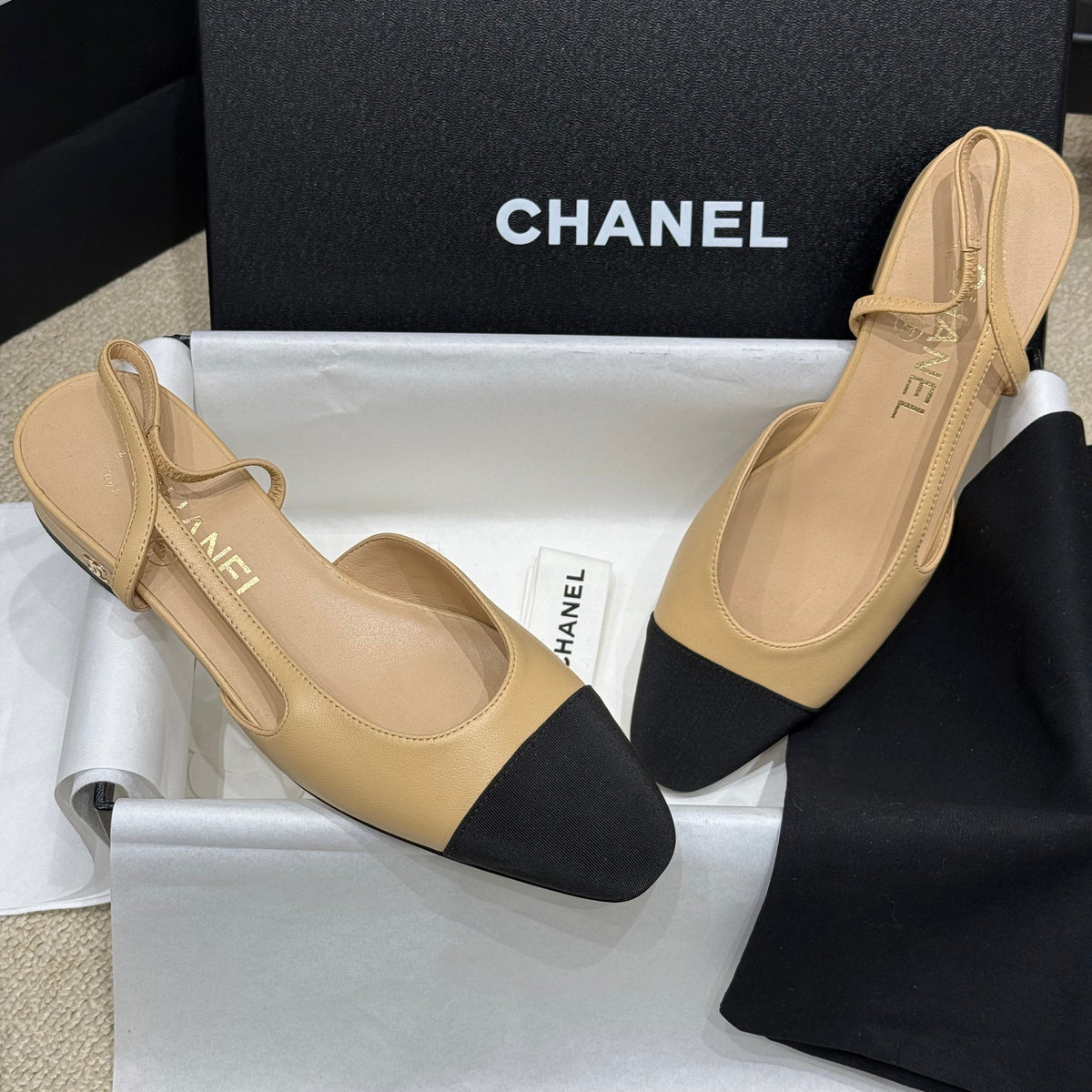 CC SLINGBACK PUMPS