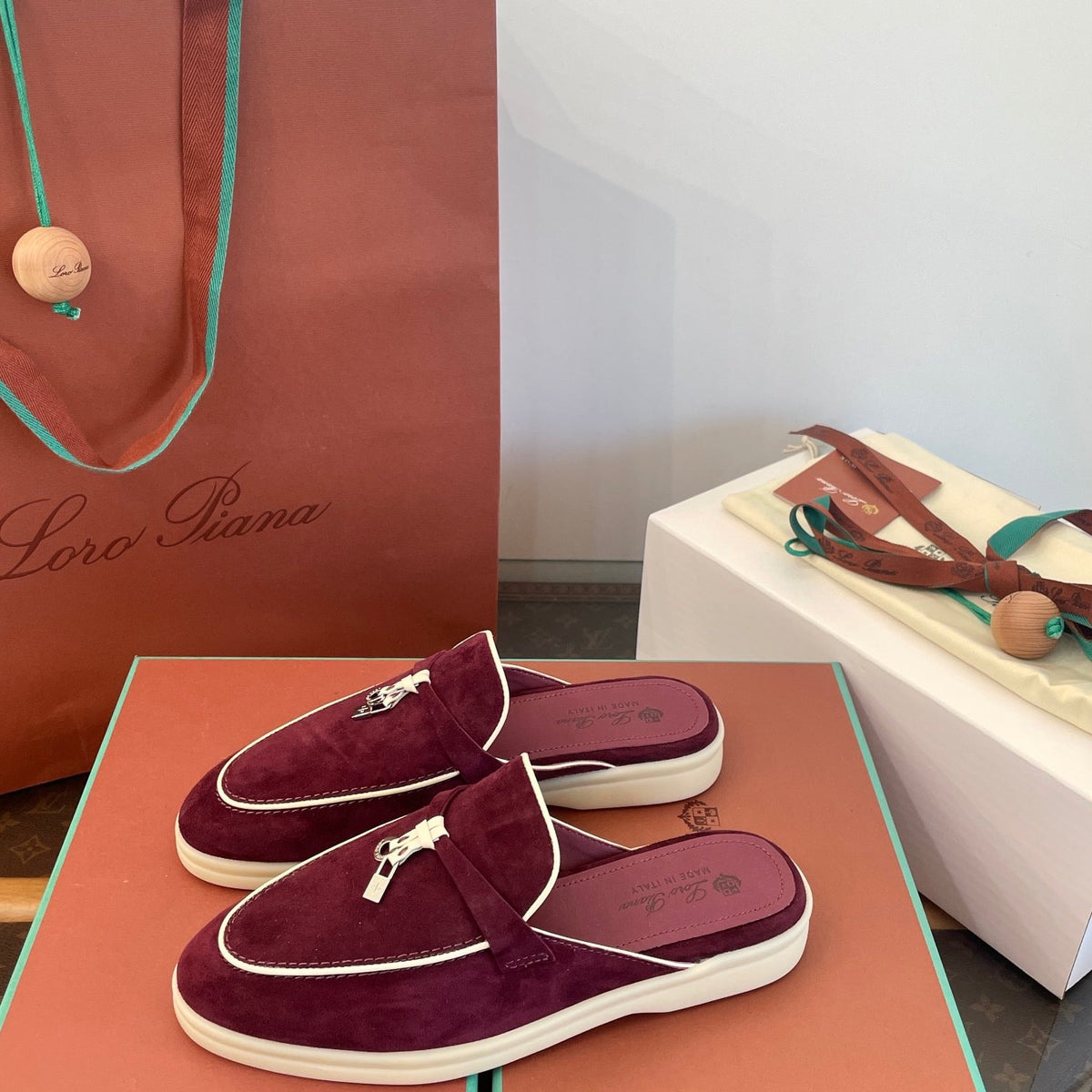 LORO P SUMMER CHARMS LOAFERS