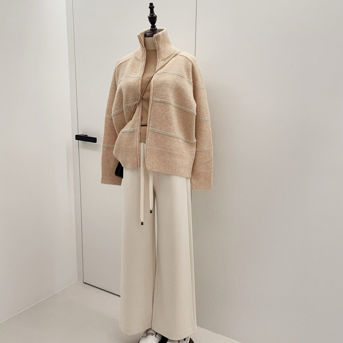 BRUNELLO C ZIP CARDIGAN