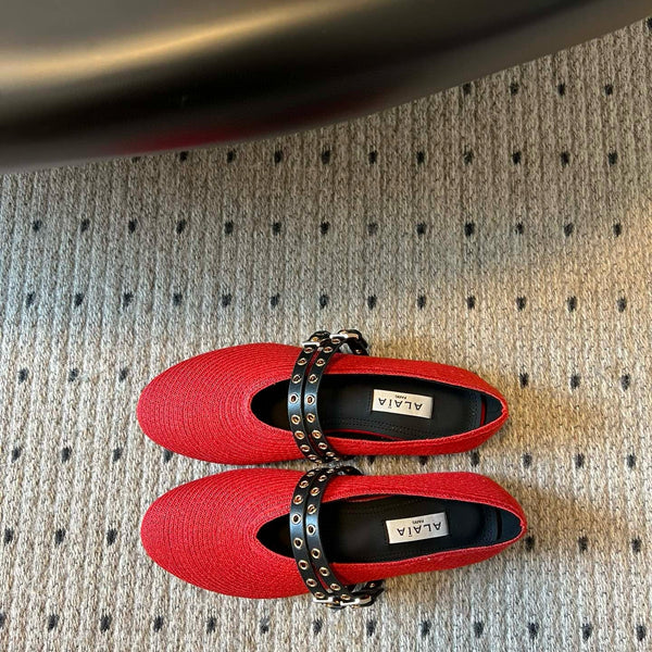 ALAIA BALLET FLATS