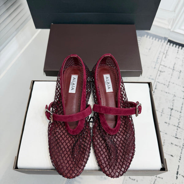 ALAIA BALLET FLATS