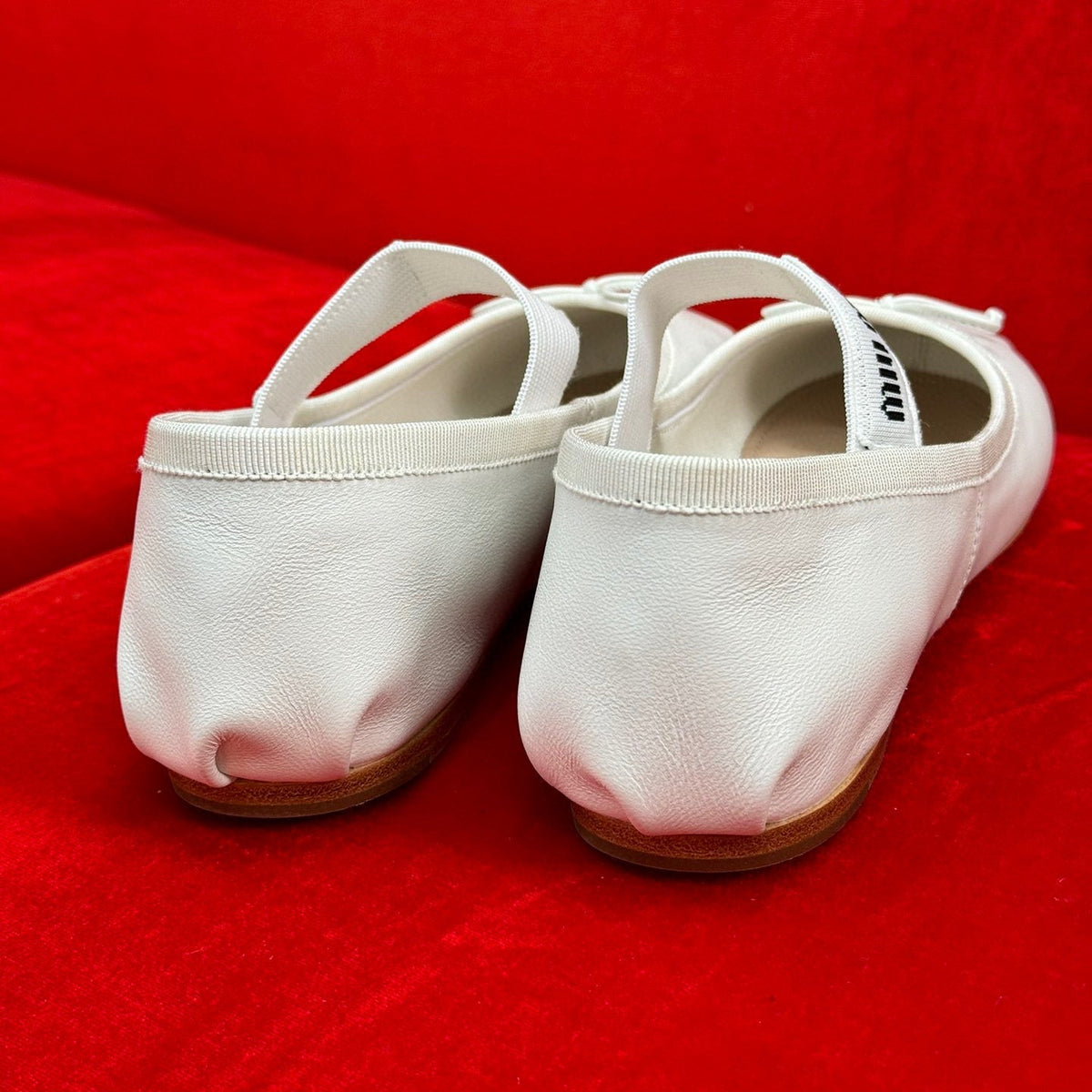 MIU M BALLERINA FLATS