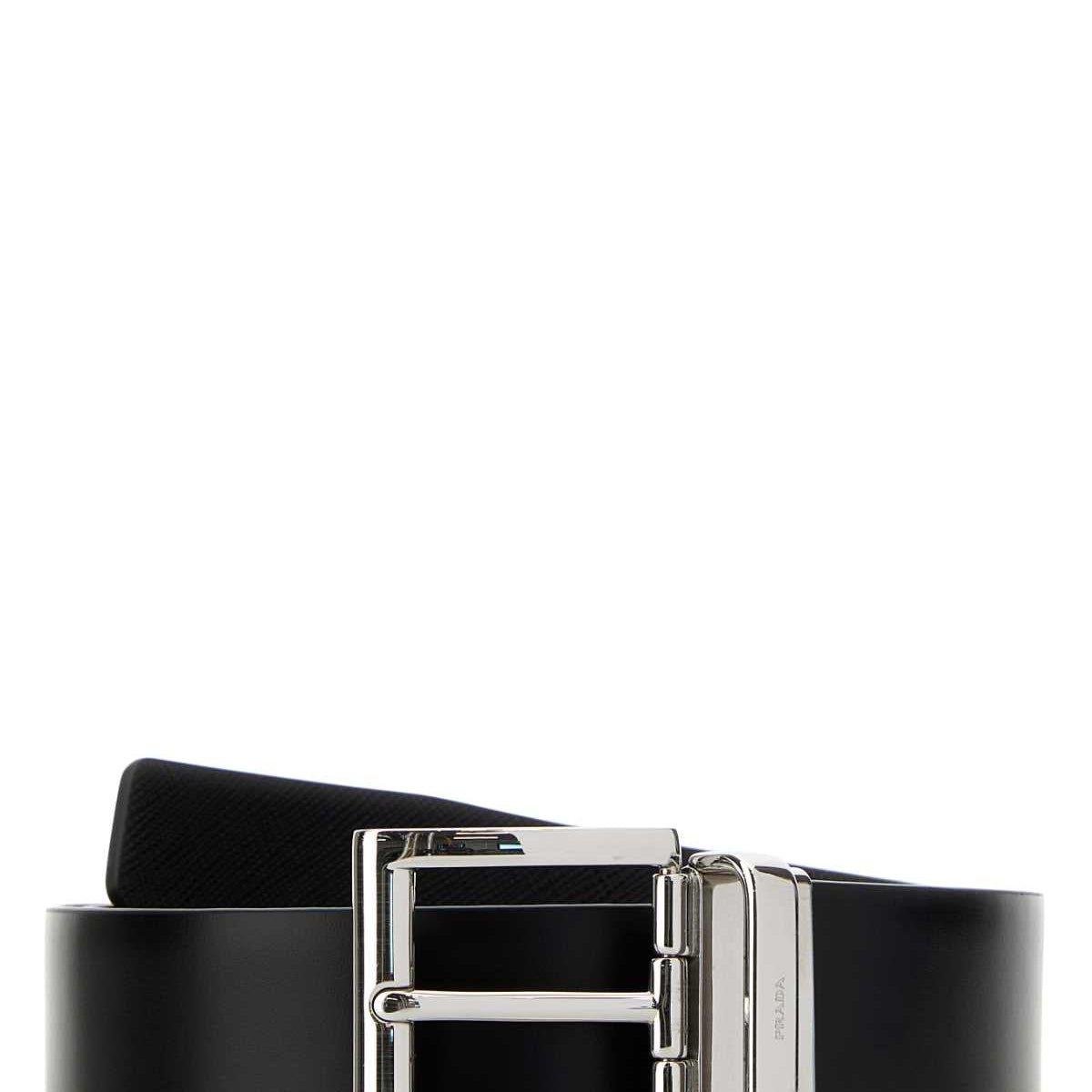 PRADA Reversible Leather Belt for Men