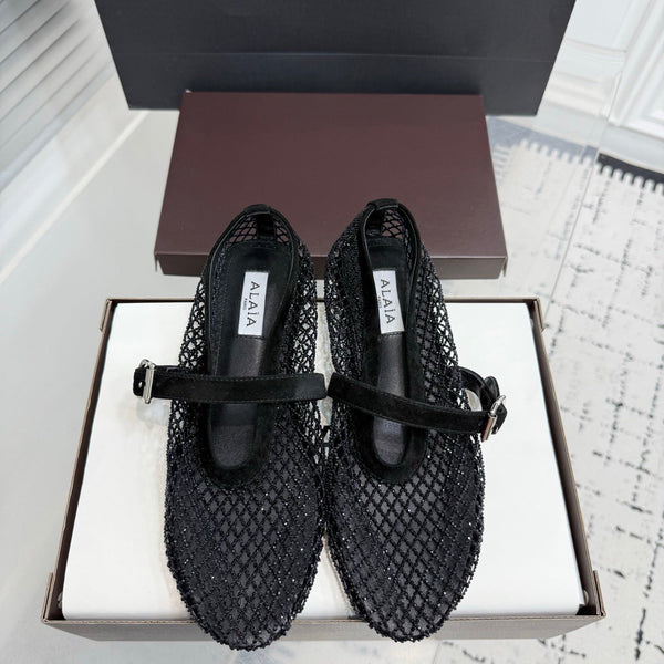 ALAIA BALLET FLATS