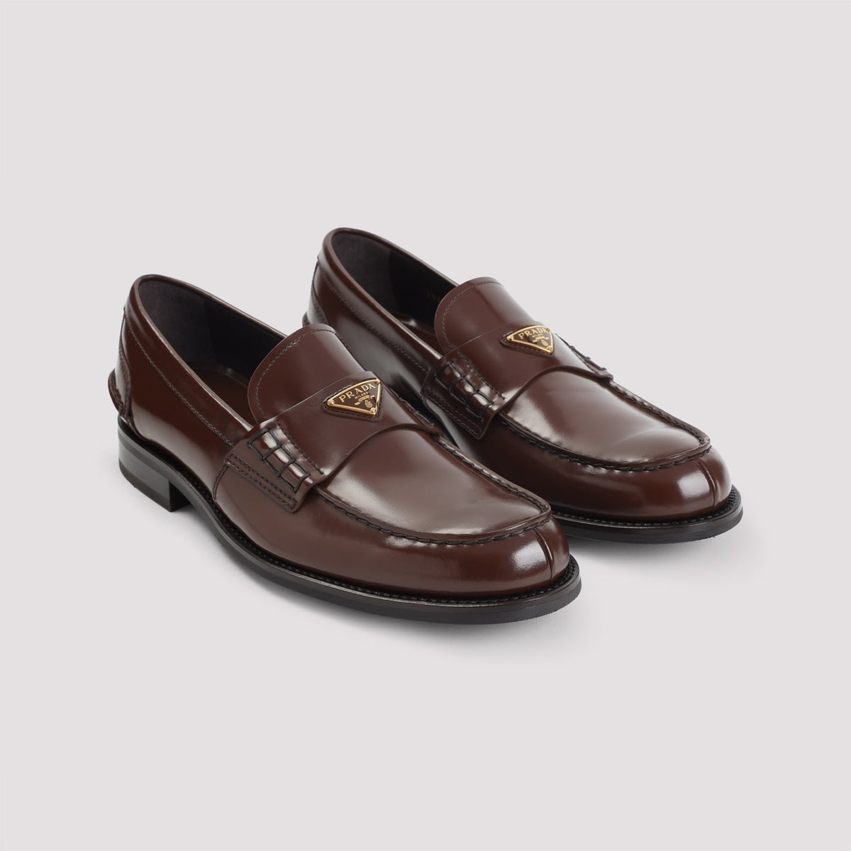 PRADA Premium Leather Loafers for Men