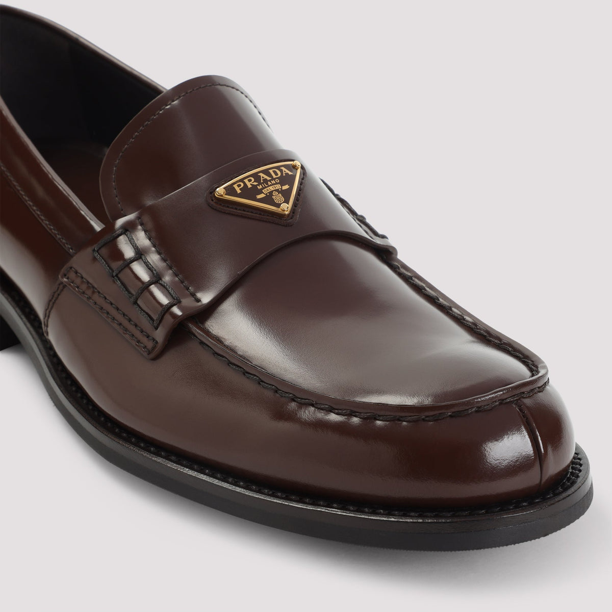 PRADA Premium Leather Loafers for Men