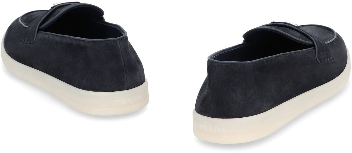 PRADA Premium Suede Loafers for Men
