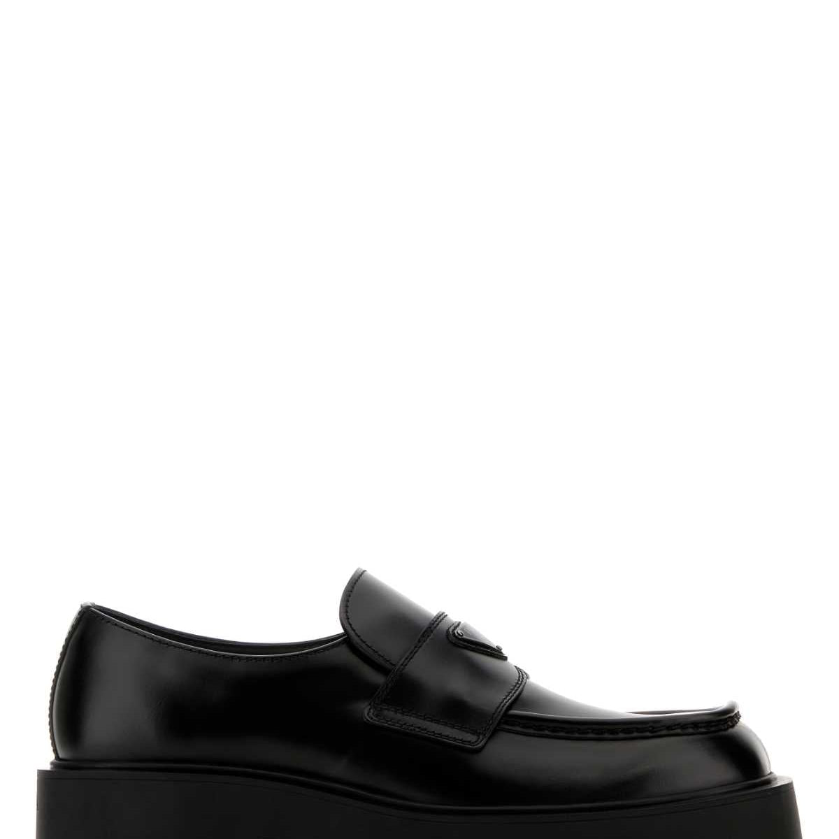 PRADA Elegant Leather Loafers for Men