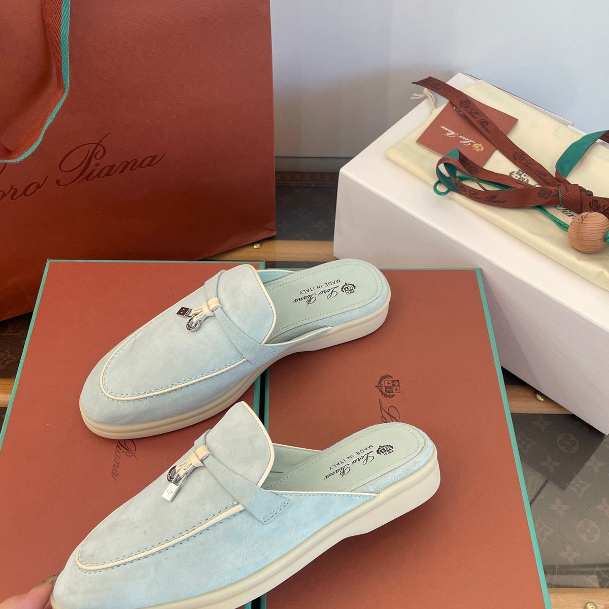 LORO P SUMMER CHARMS MULES