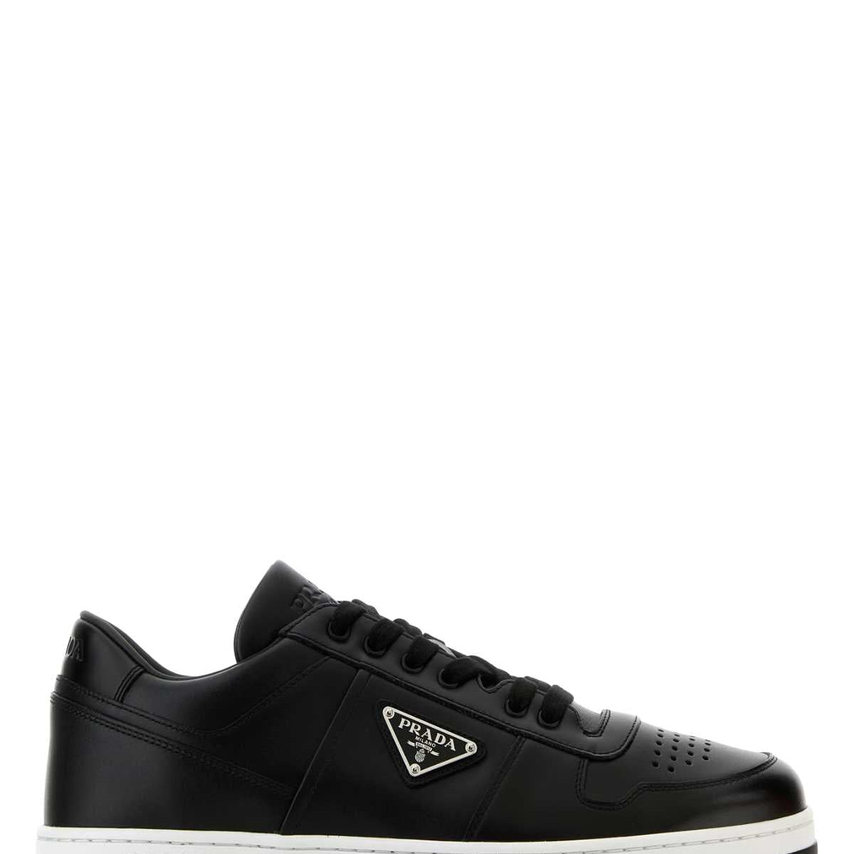 PRADA Downtown Leather Sneakers for Men
