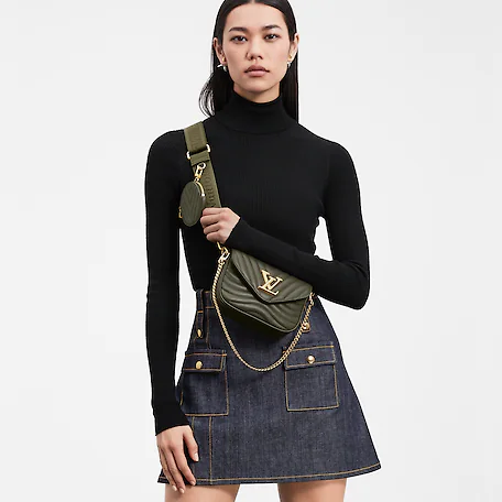 New Wave Multi Pochette Khaki Green