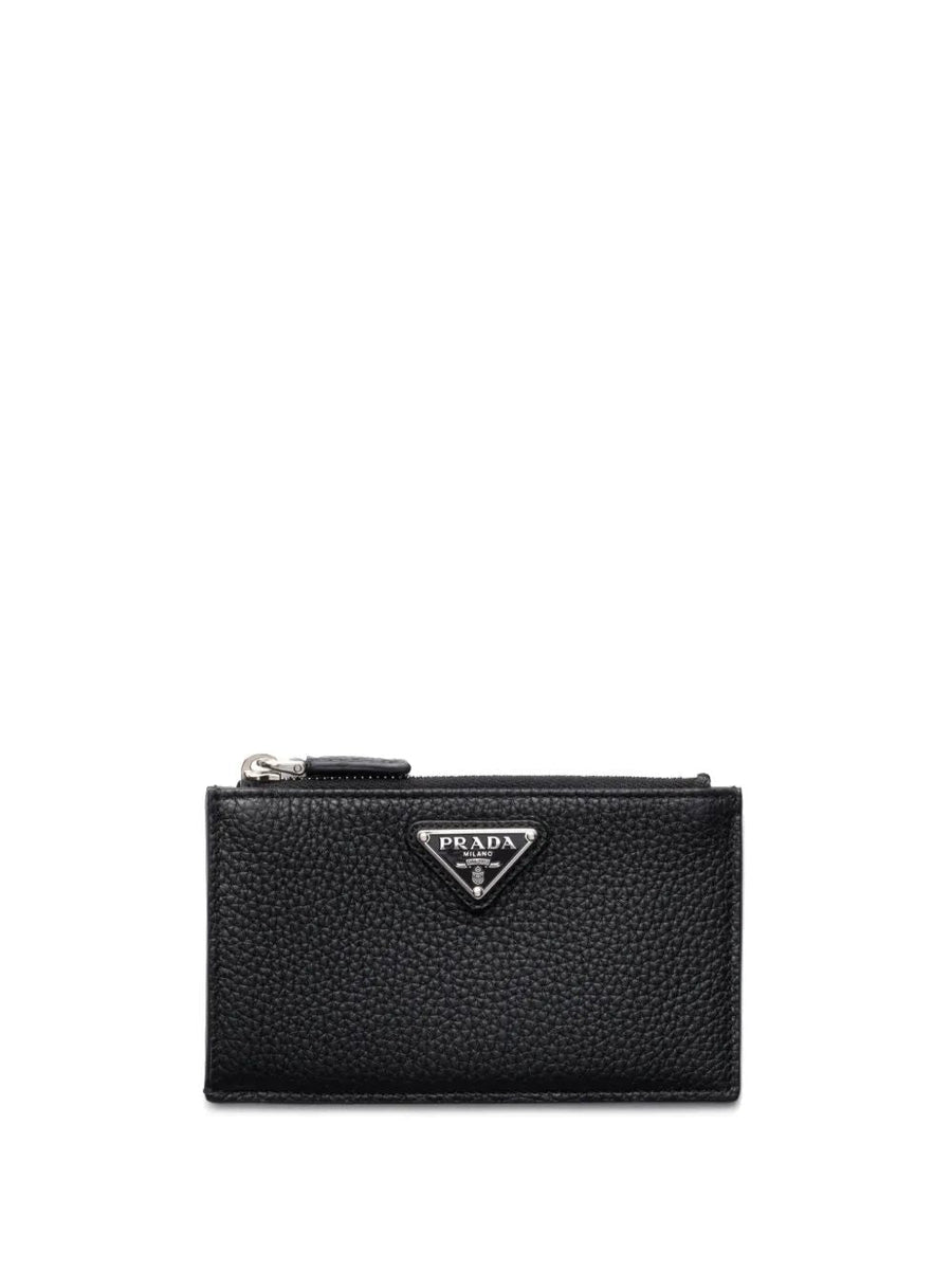 PRADA Mini Leather Card Holder