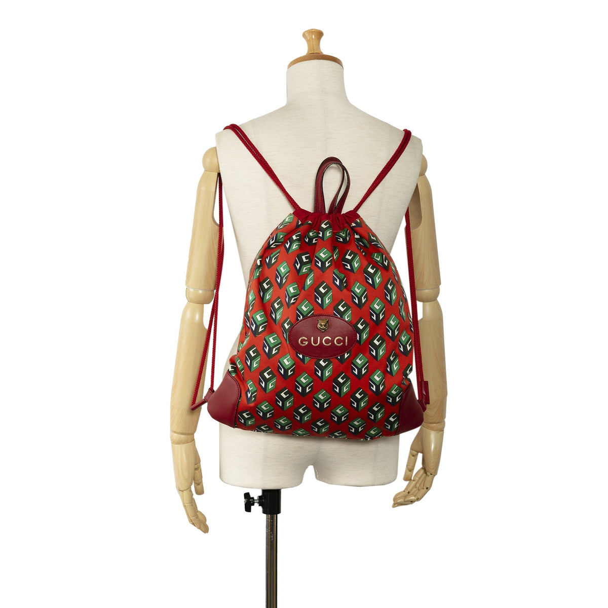 GUCCI Printed Neo Vintage Drawstring Backpack