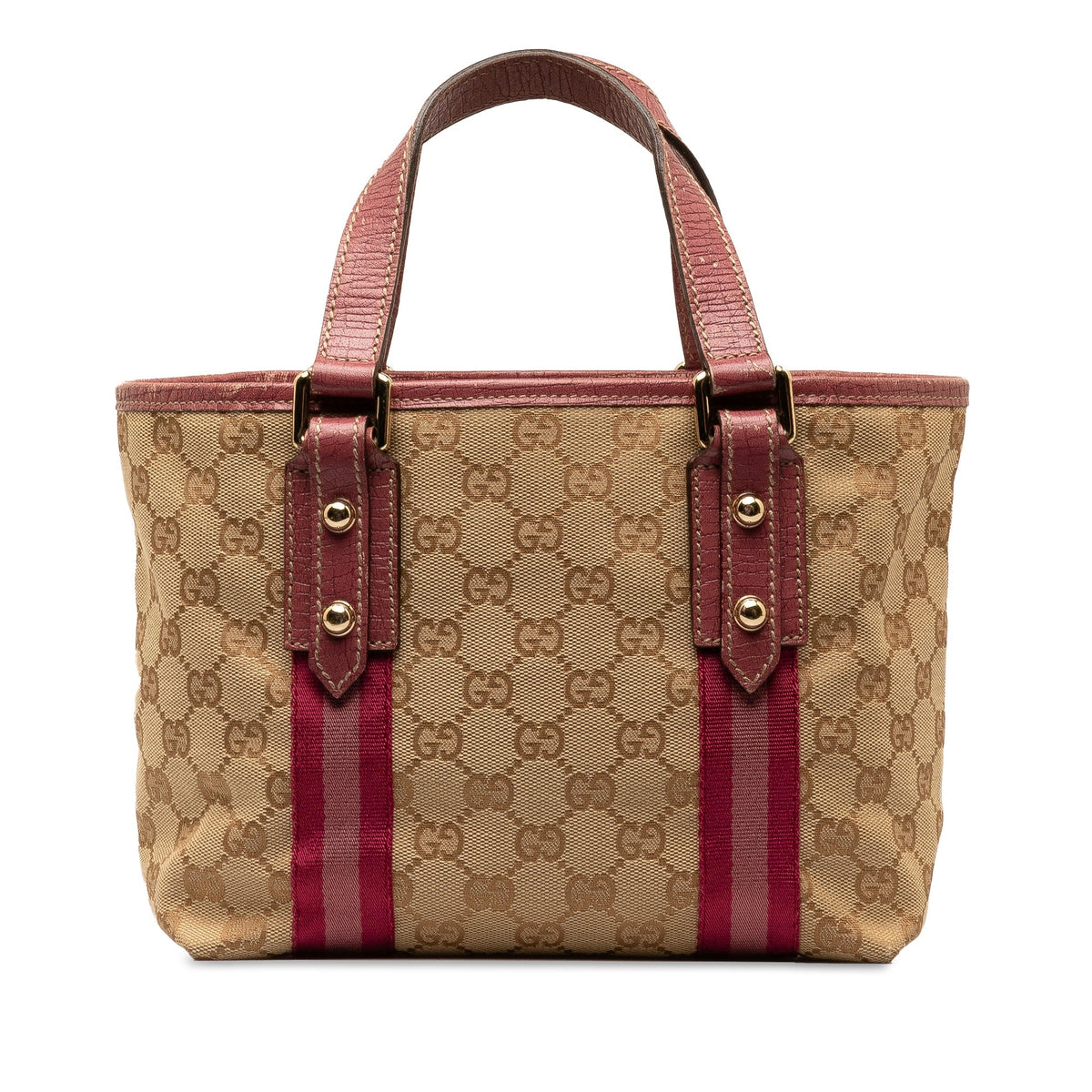 GUCCI GG Canvas Jolicoeur Tote Tote Bag