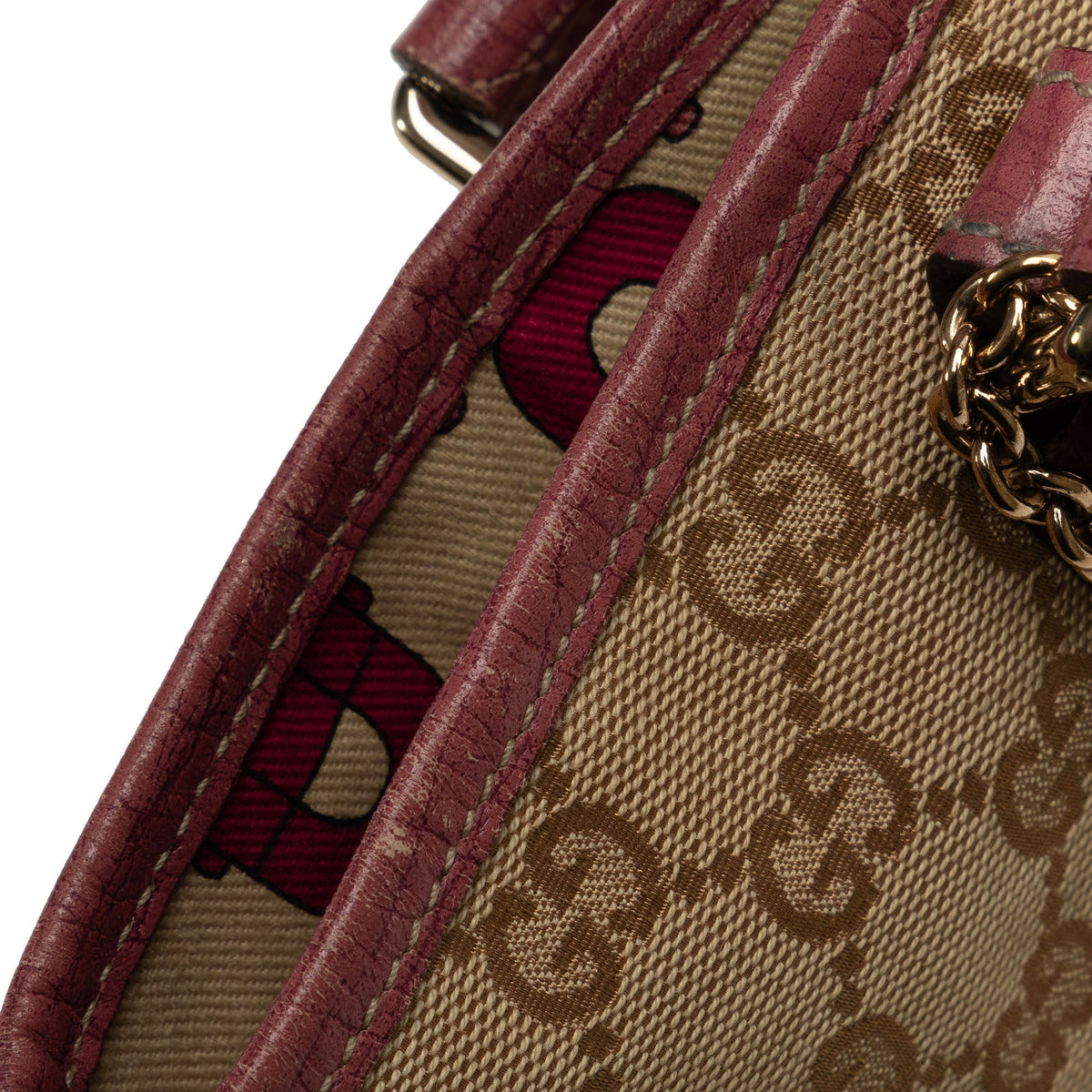 GUCCI GG Canvas Jolicoeur Tote Tote Bag