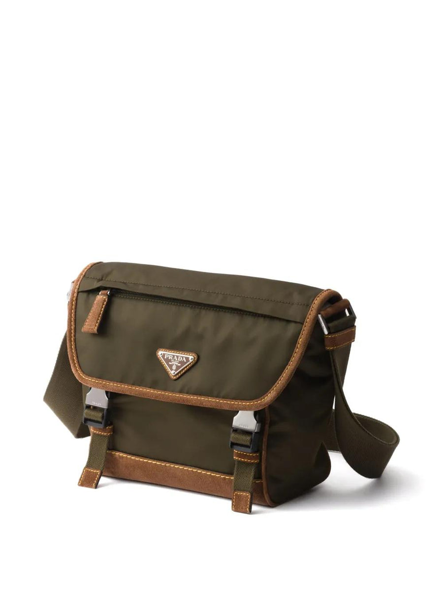 PRADA Soft Fabric Mini Handbag for Men - FW25 Collection